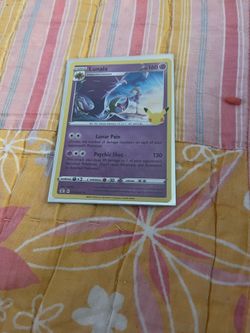 Lunala Pokémon card