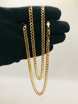 14k CURB LINK CHAIN