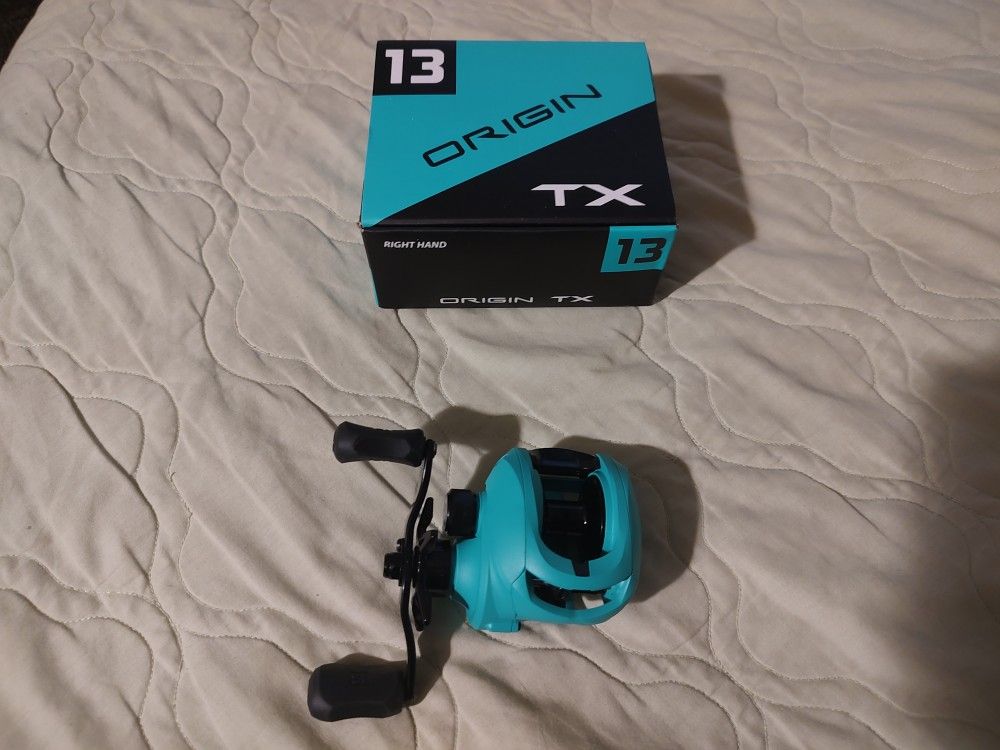 13 Fishing Origin Tx Fresh Water And Salt Water Bait Cast Reel 