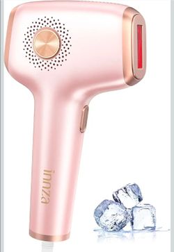Hair Removal with Ice Cooling