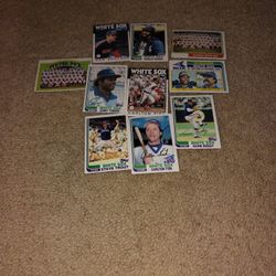 White Sox Baseball Cards 