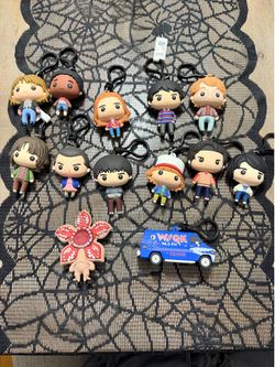 Stranger things key chains