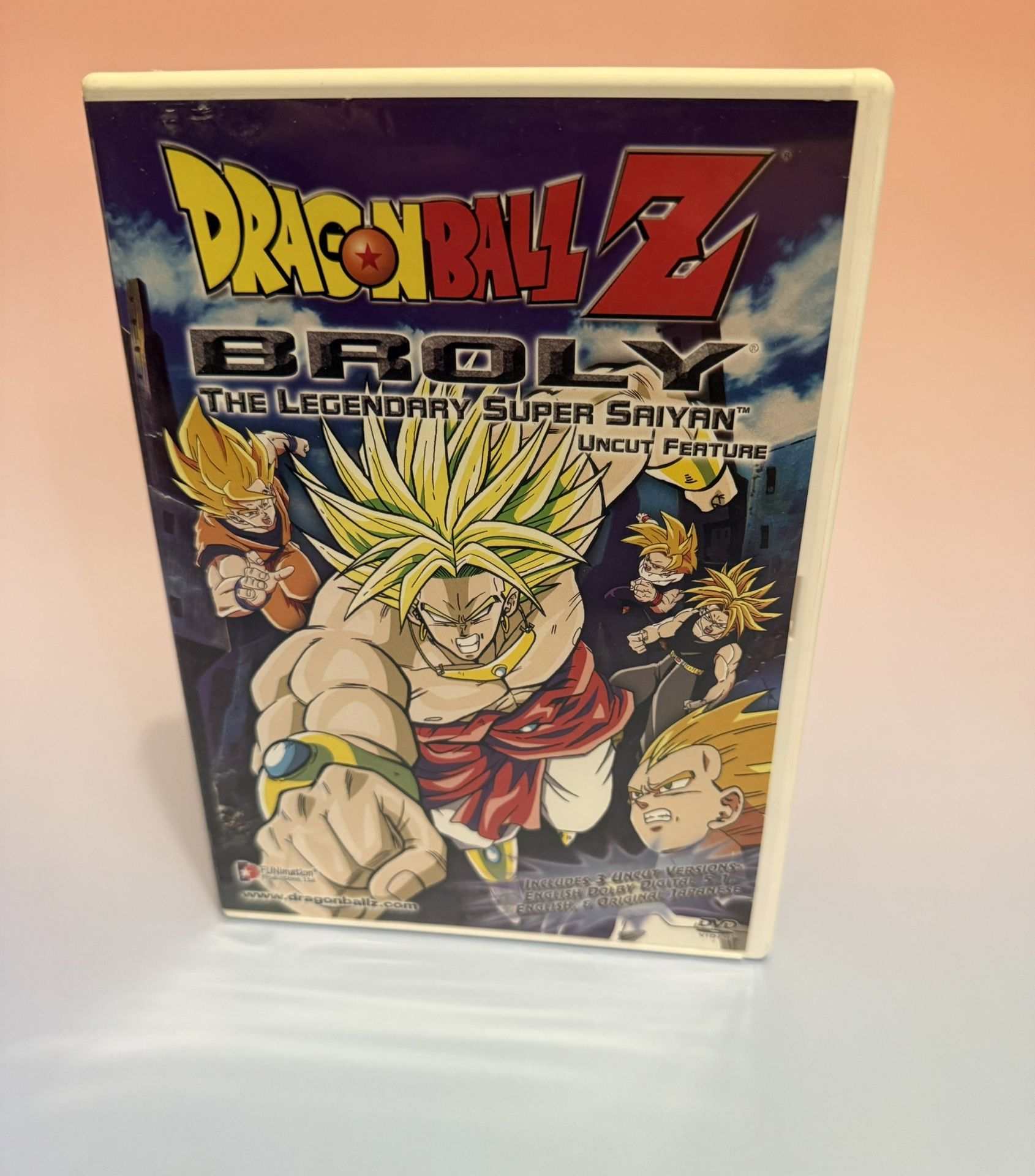 Dragonball Z : BROLY The Legendary Super Saiyan DVD. Tested / In Great Condition