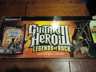 Guitar Hero 3 Legends of Rock PS2