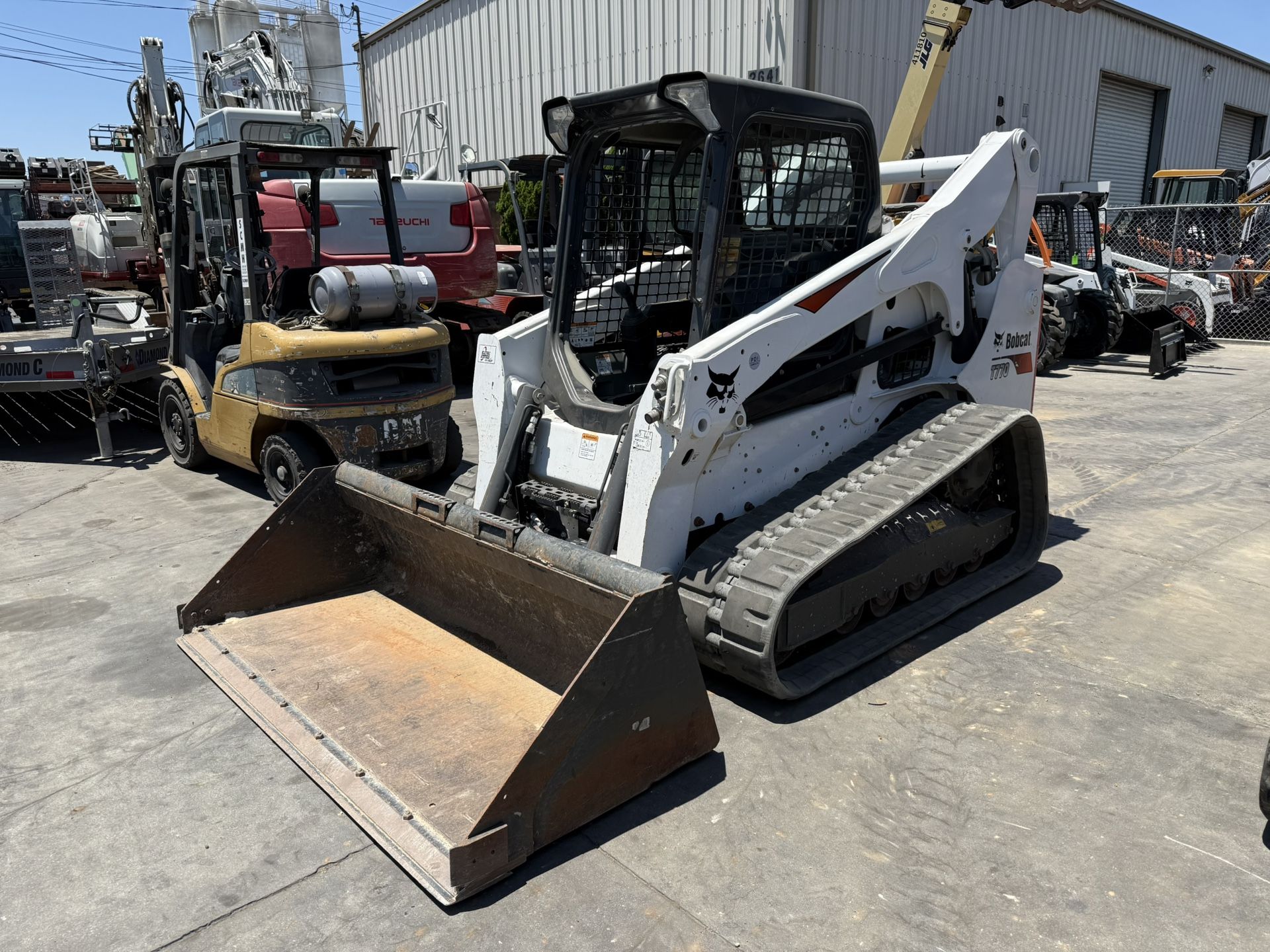 2022 Bobcat T770 Skid Steer Loader Only 650 Hours