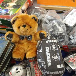 Las Vegas Raiders Teddy Bear / Football