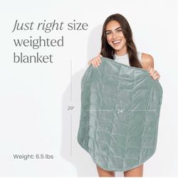 nodpod Body 6.5lb Patented Compact Weighted Blanket