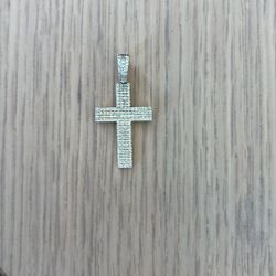 Ice box 4 Row Diamond Cross VS Diamonds!