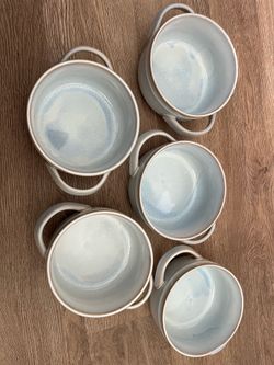 5 pieces of bowls