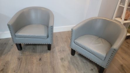 Two arm chairs