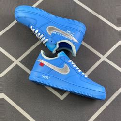 Nike Air Force 1 Lo Off White Mca Univerity Blue
