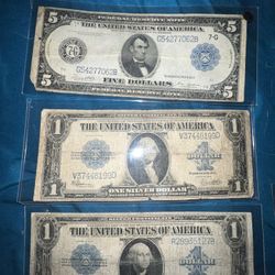 Old Bills,Star Notes, Red Seals, Silver Certificates, And More. 