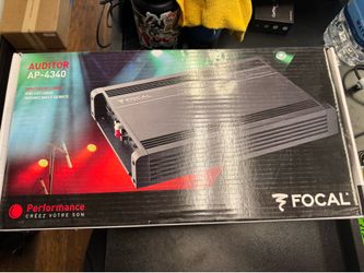 Focal Auditor AP-4340 4 Channel Amp