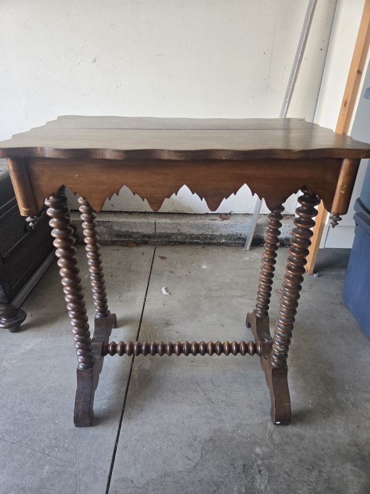 Gothic Revival Style Side Table