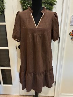 Medium brown dress