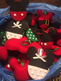 Christmas Disney Mickey Minnie decorations