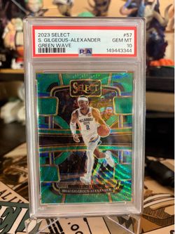 2023 PANINI SELECT SHAI GILGEOUS-ALEXANDER Basketball Card