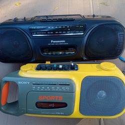 Vintage Radio Sony Panasonic 