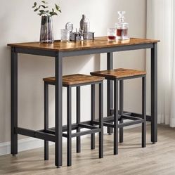 Bar Table and Chairs Set Dinning Table With Chairs