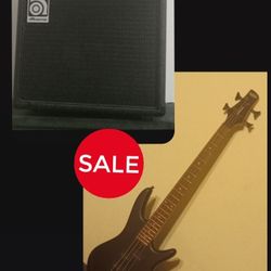 Ampeg BASS AMP + Ibanez BASS GUITAR 
