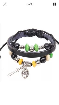 Leather bracelet