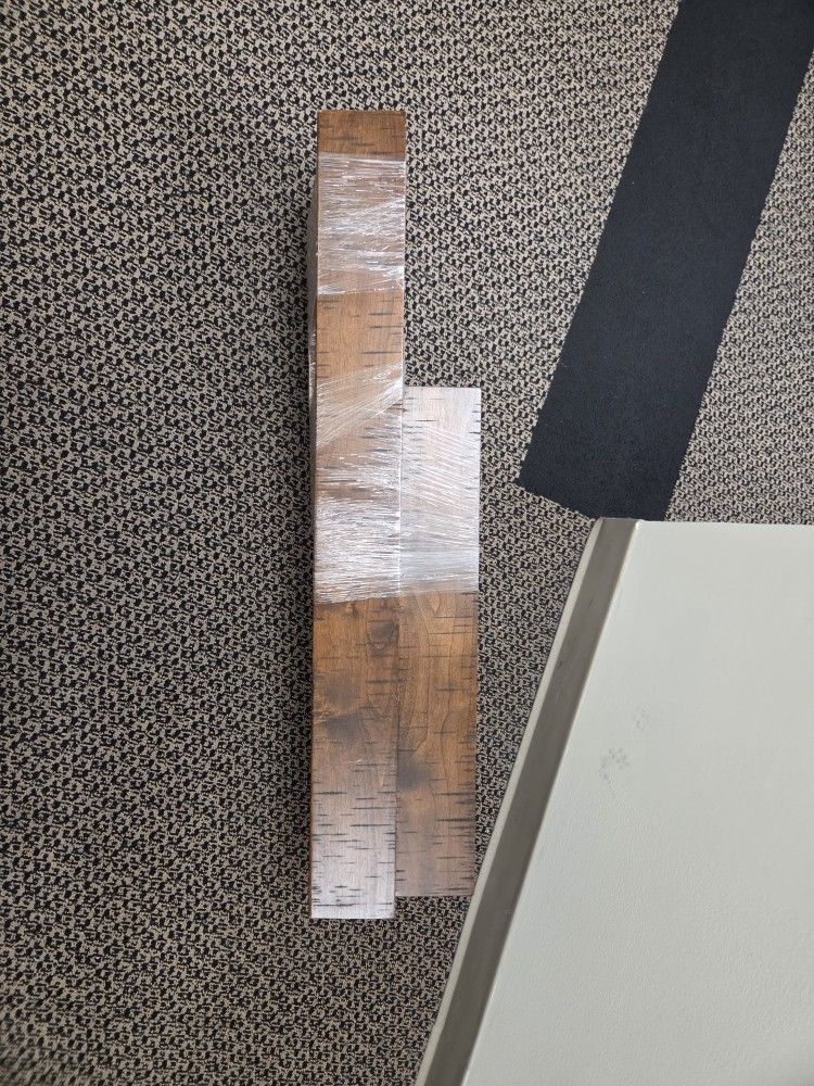 Two Pottery Barn Floating Shelves 