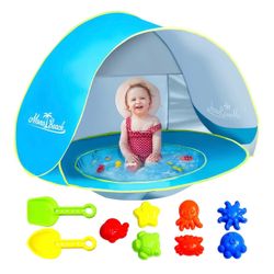 Baby Beach shade/pool