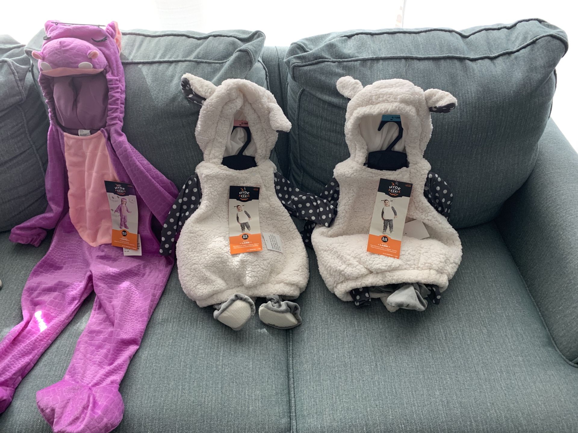 NWT Halloween costumes/baby/toddler/kid $15 each