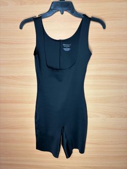 Skinnygirl Black Bodysuit Shaper, size Small