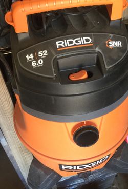 Ridgid work vac