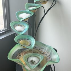 blown glass Waterfall