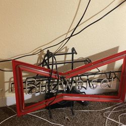 Vintage Budweiser Sign 