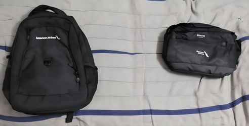 2 Bags, Backpack and Lunch bag