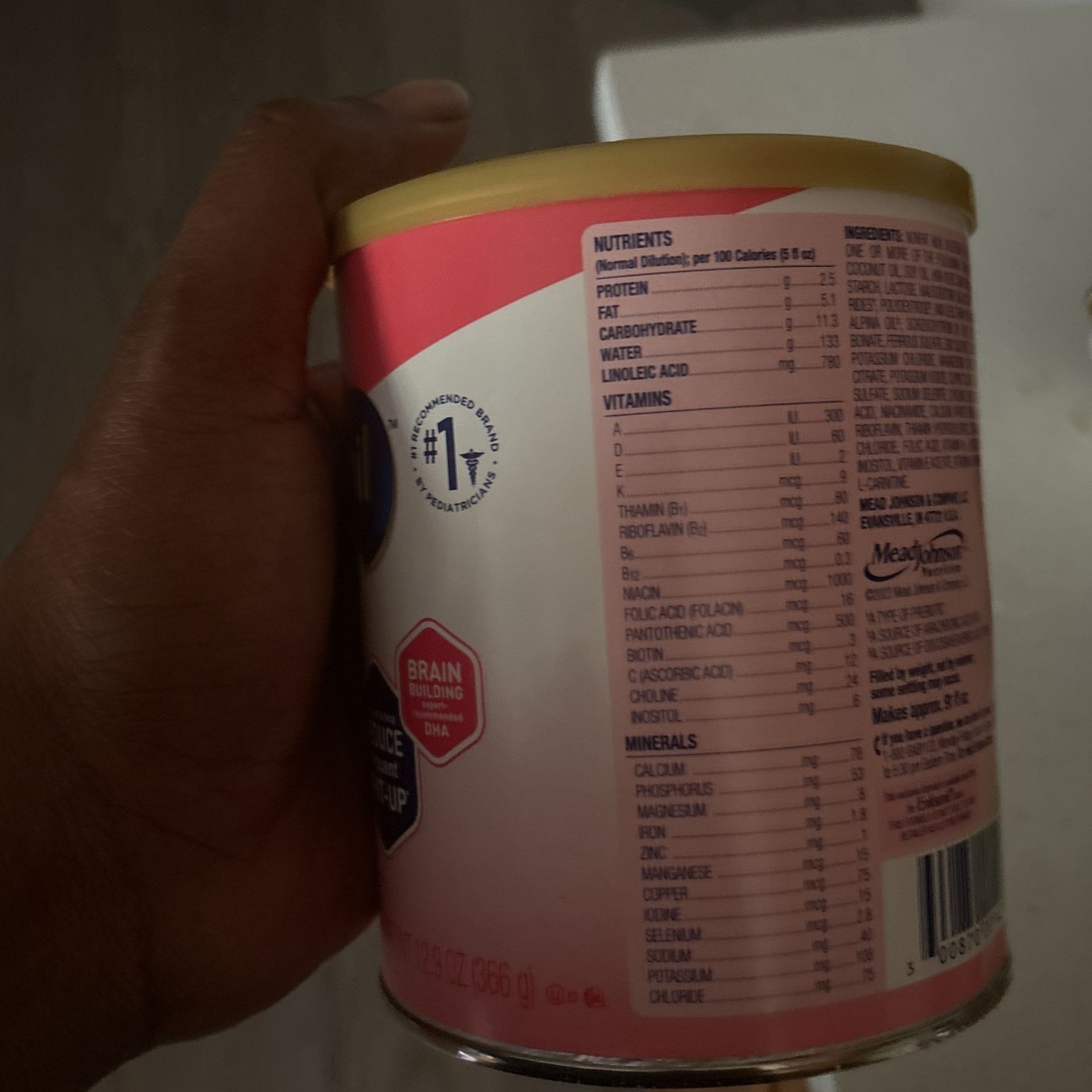 Pink Can Ar Powder Enfamil