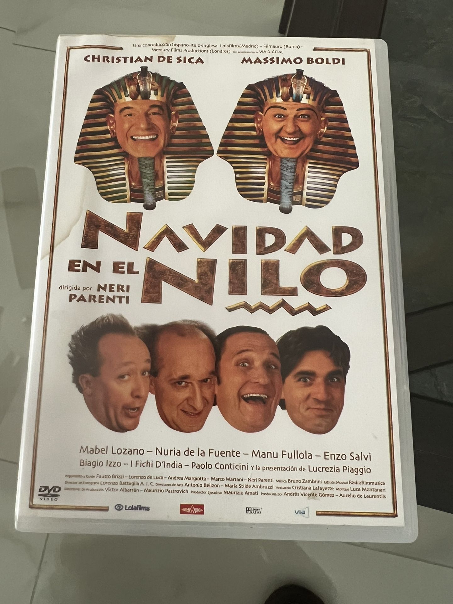 Navidad en el Nilo (need a DVD that has Playback Region 2) 