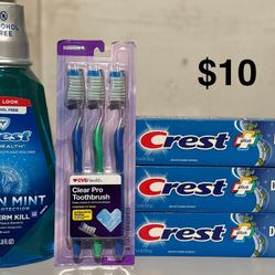 Crest Oral Care Bundle