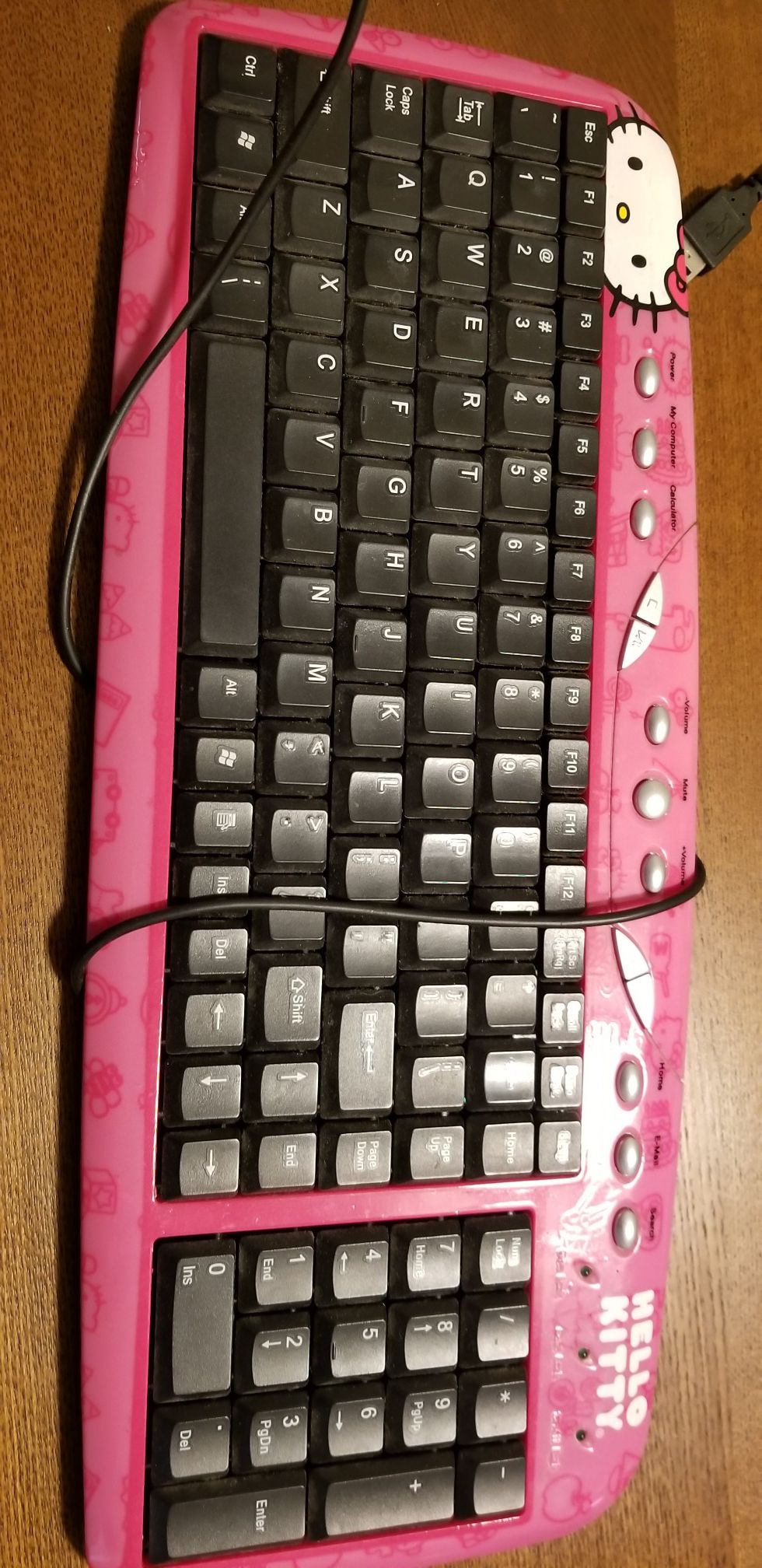 Hello kitty computer keyboard