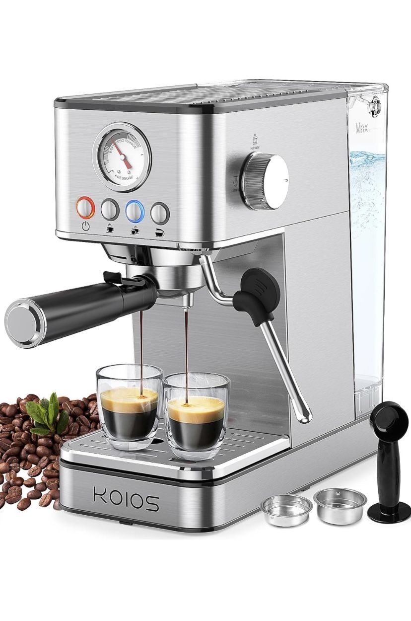 Espresso Machines, Upgraded 1200W Espresso Maker