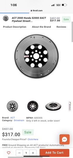 S2000 Act Flywheel