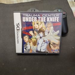 Trauma Center: Under the Knife (Nintendo DS) Tested Working