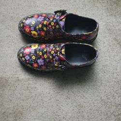 Dr.Martens Women Floral Oxford Casual Shoes Size 6