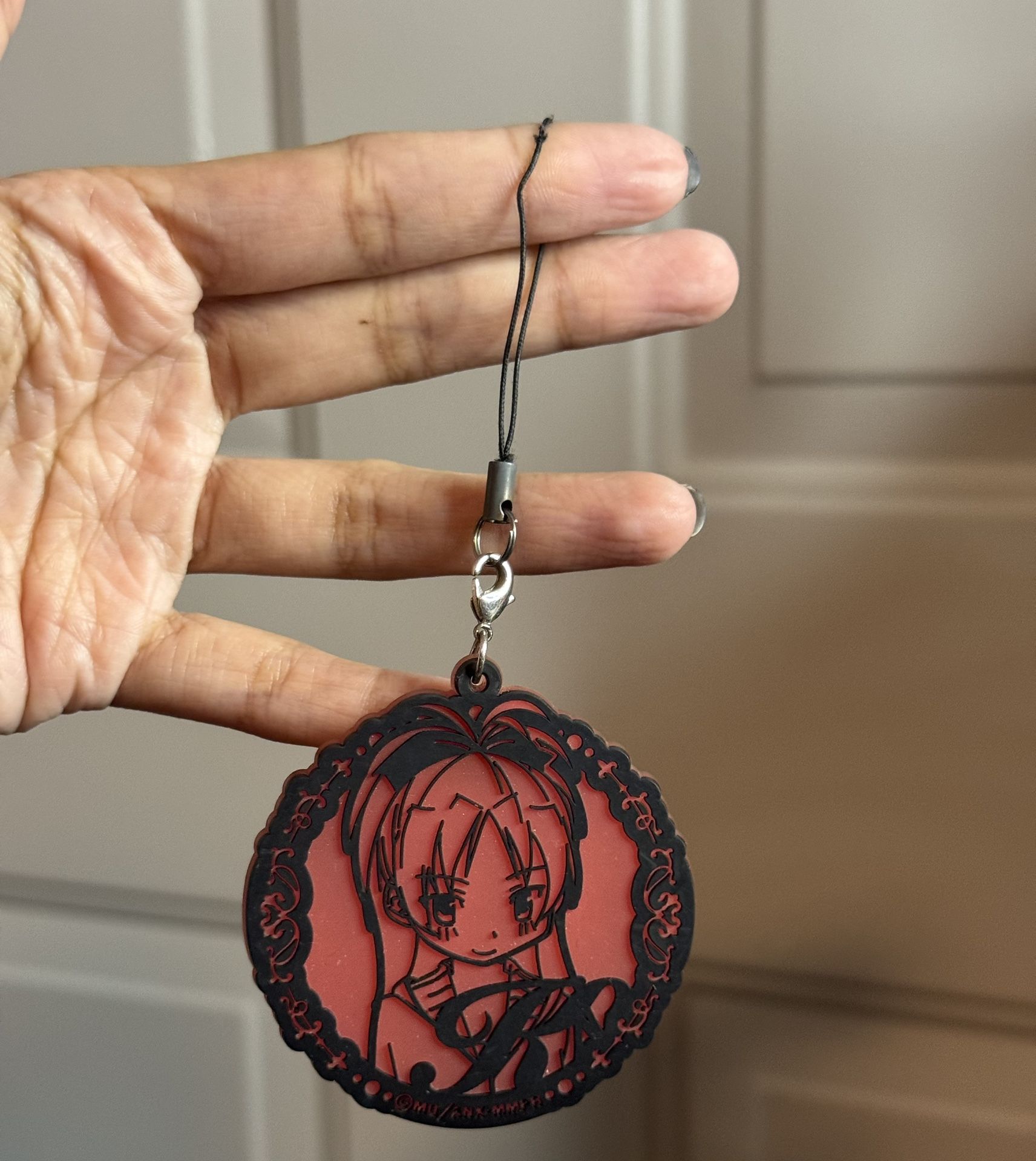 Kyoko Sakura Puella Magi, Madoka Magica Exhibition Rubber Strap Keychain