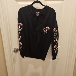 Hot Topic Button up Mushroom Sweater Size XS $5