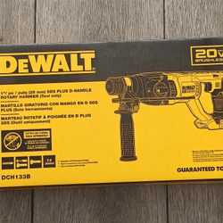 DEWALT DCH133B 20V Max XR Rotary Hammer Drill NEW