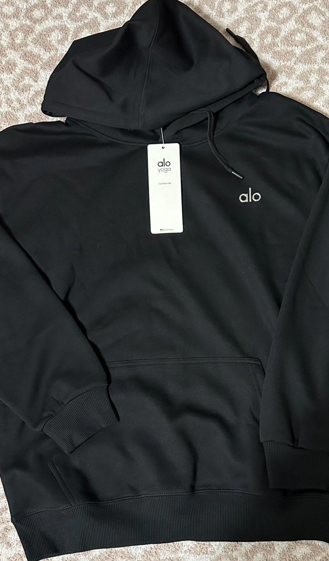 Alo Men’s BLACK Hoodie **READ DESCRIPTION**