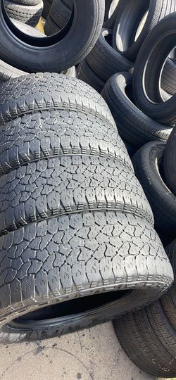 GOODYEAR WRANGLER TIRES LT275/65/20 (SET)