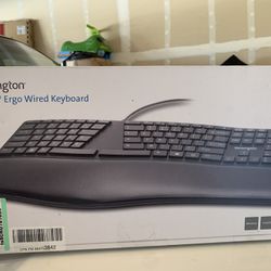 Kensington Pro Fit Ergonomic  Wired Keyboard- Black