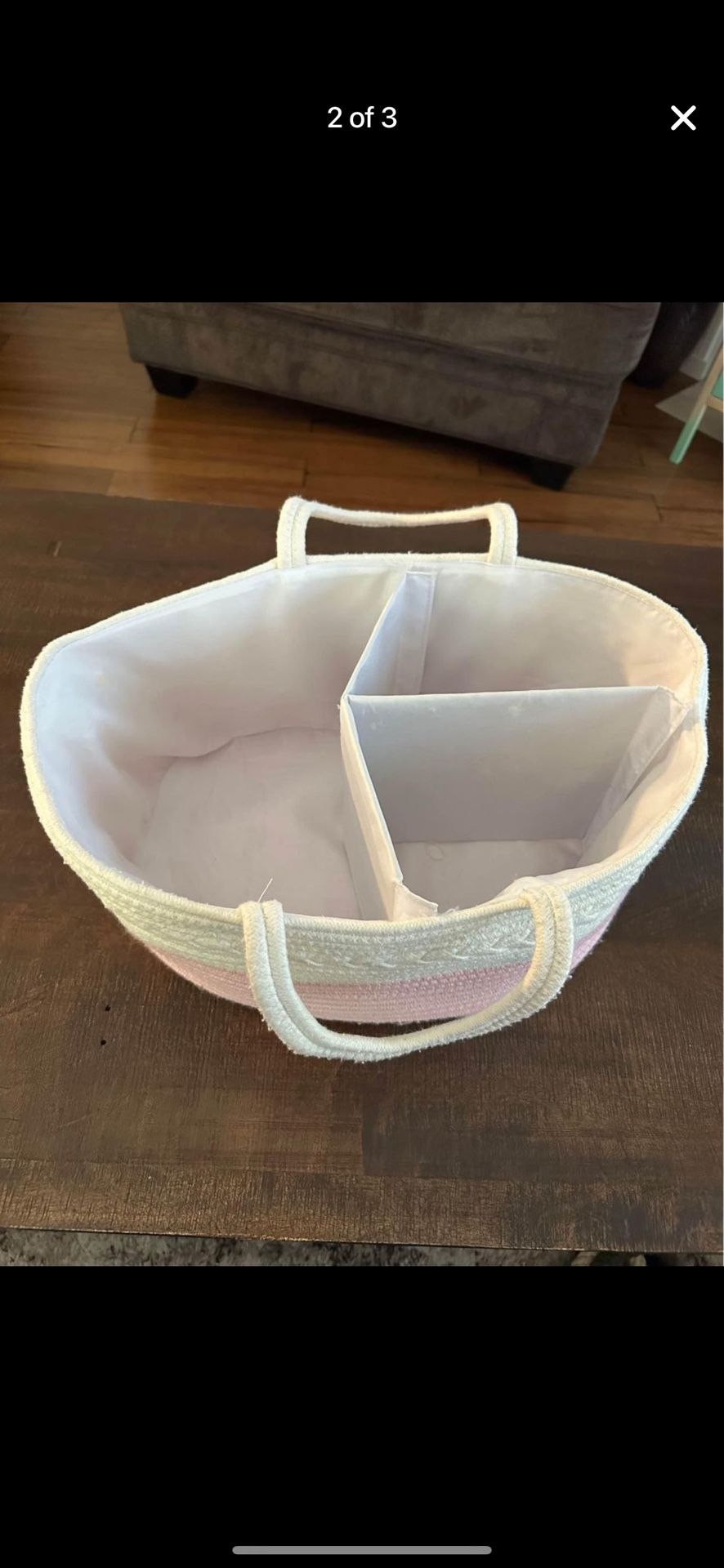 Diaper Organization Basket