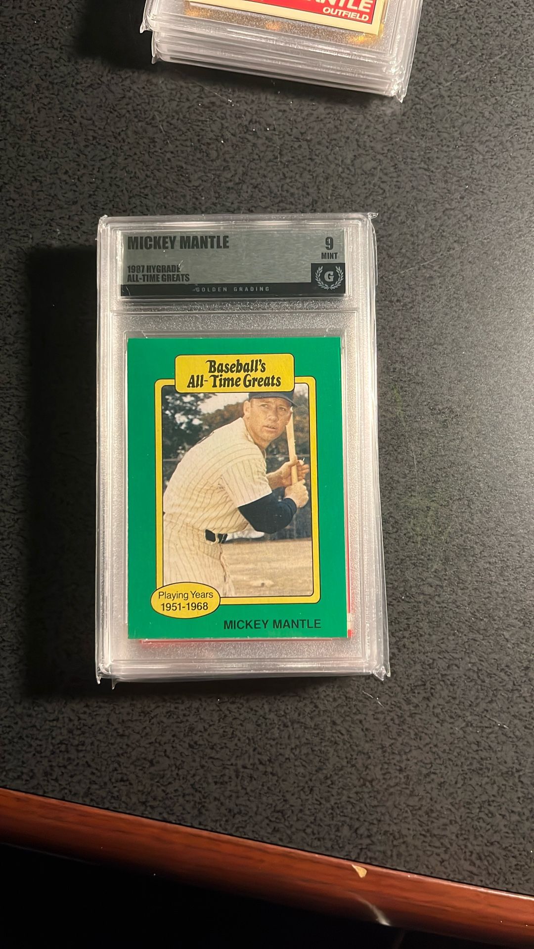 Mickey Mantle Baseball Card Collection-Graded