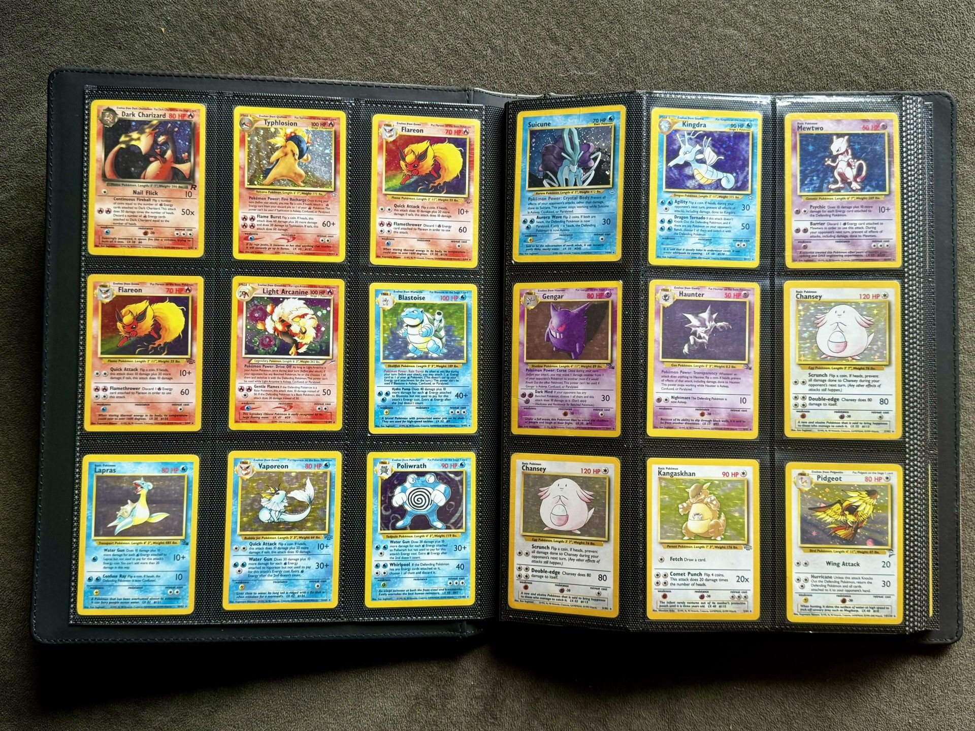 Vintage / Old School Pokemon Cards - Two Binders full!! for Sale